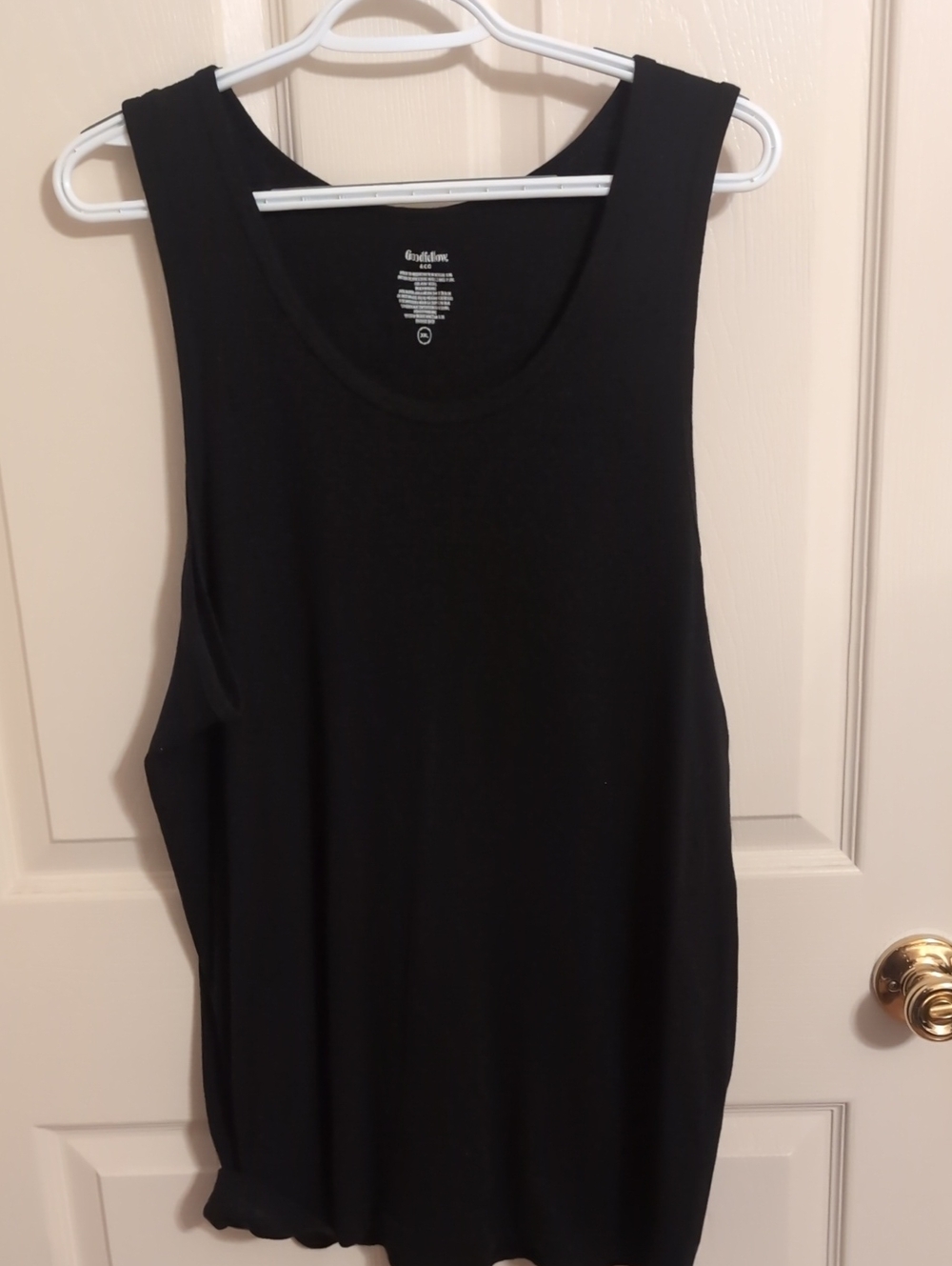 Goodfellow & Co Black Scoop Neck Tank Top